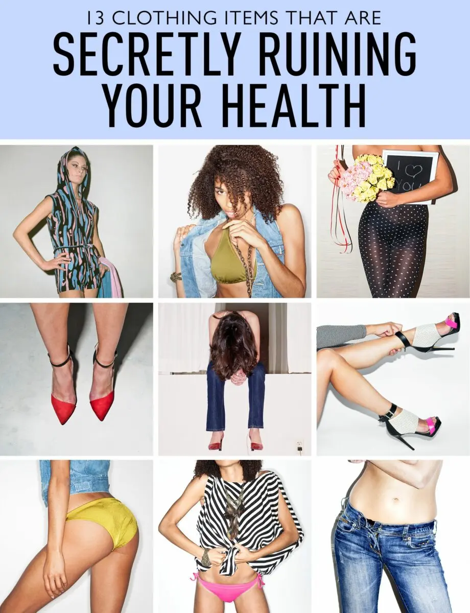 Fashion and health: what clothes you shouldn&#8217;t wear