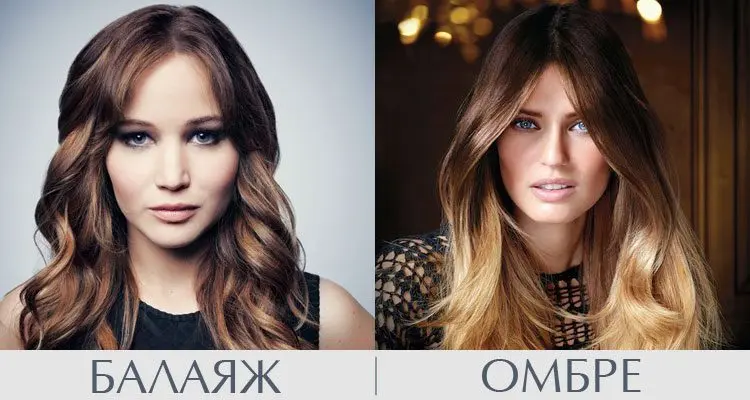 Hair coloring balayazh: features and types of balayazh