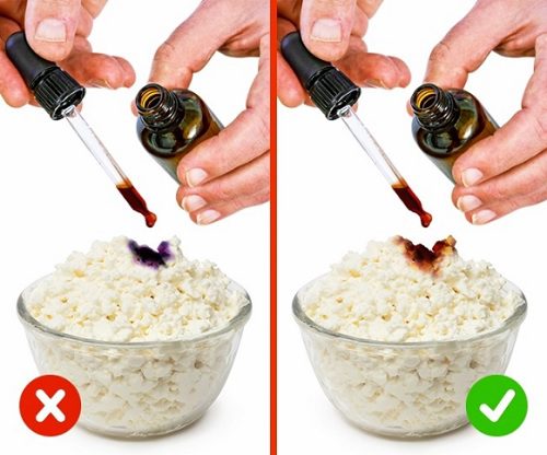 How to check the quality of cottage cheese and other products