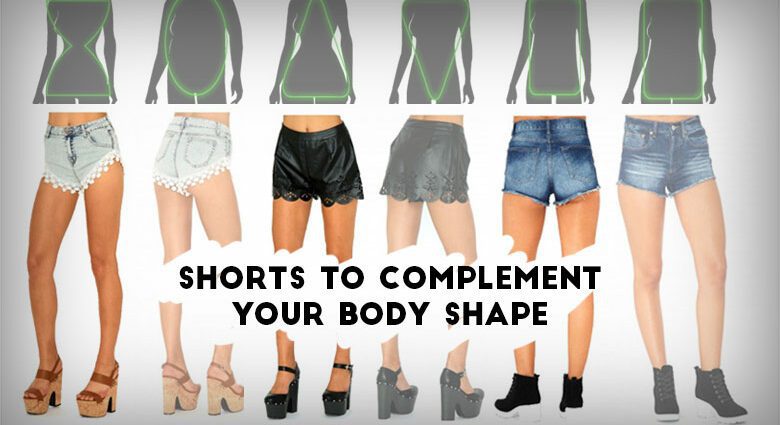 How to choose shorts according to your figure, types of shorts