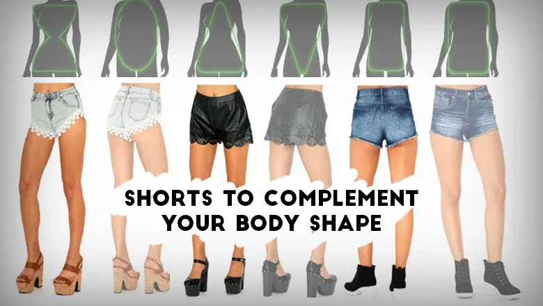 How to choose shorts according to your figure, types of shorts