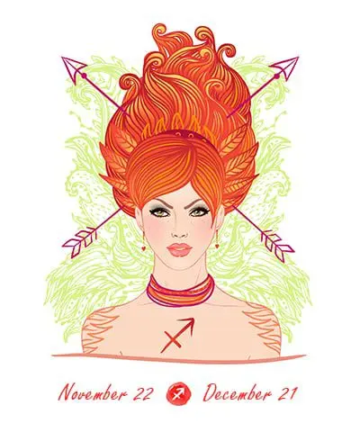 How to conquer a Sagittarius woman: character traits