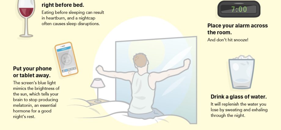 How to get up early and get enough sleep: simple rules