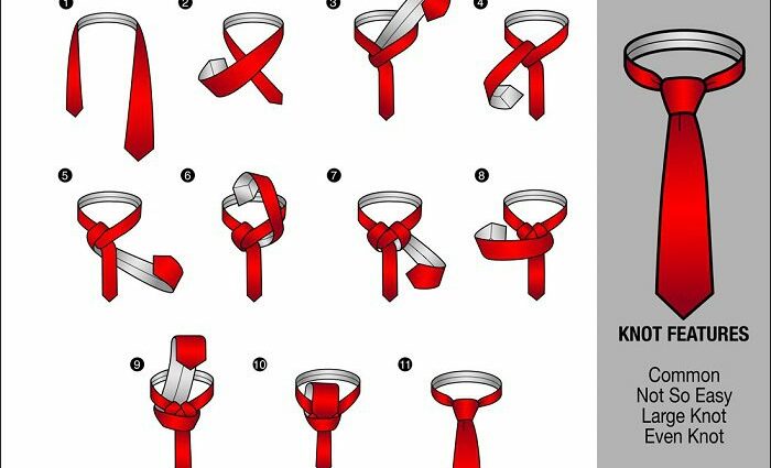 How to tie a tie beautifully &#8211; simple ways