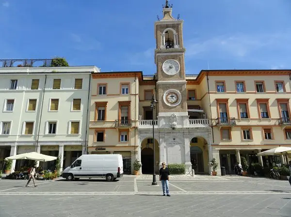 Italy: sights of Rimini. Photo, video