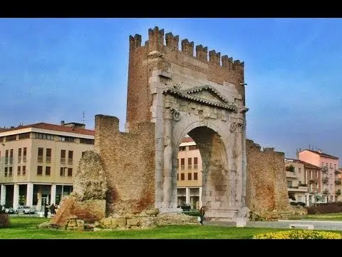 Italy: sights of Rimini. Photo, video