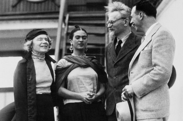 Leon Trotsky and Frida Kahlo: Mexican passions