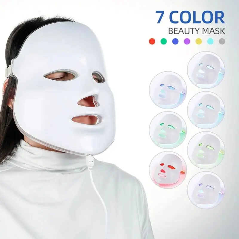 Light therapy-LED face mask