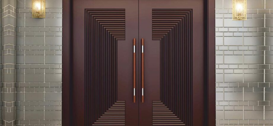 Main types of double leaf doors, home doors