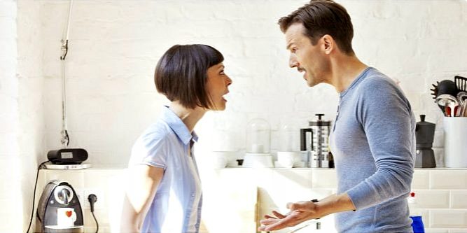 Male and female responsibilities as a cause of family quarrels