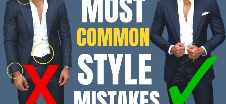 Mistakes in men&#8217;s clothing: recommendations, video