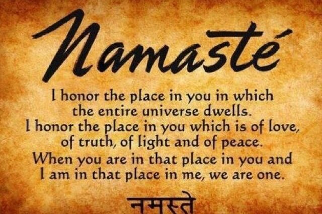 Namaste: discover the hidden meaning of this mysterious word &#8211; Happiness and health