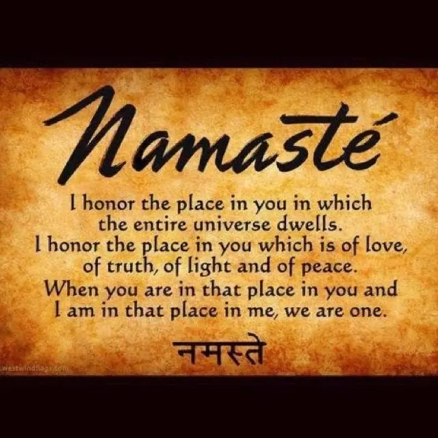 Namaste: discover the hidden meaning of this mysterious word &#8211; Happiness and health