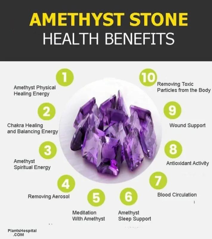 Properties and benefits of amethyst &#8211; Happiness and health