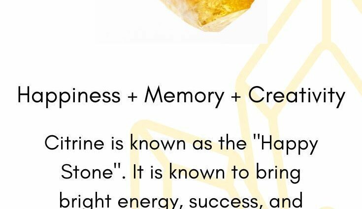黄水晶的特性和益处——幸福与健康