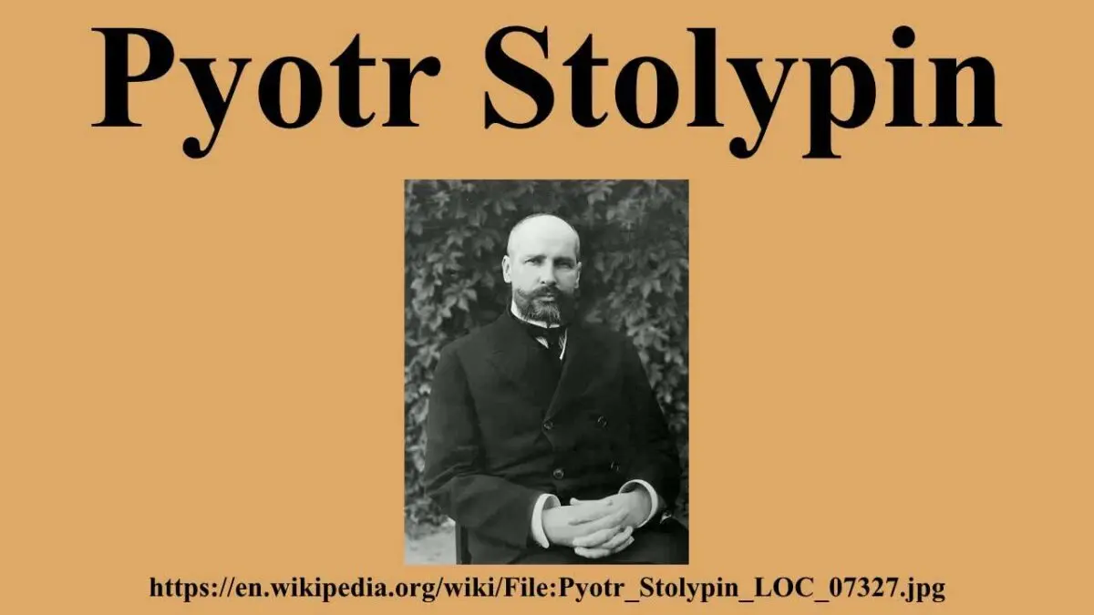 Stolypin Petr Arkadevich: biography, facts, video