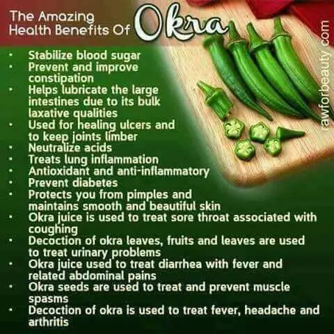 The 14 health benefits of okra