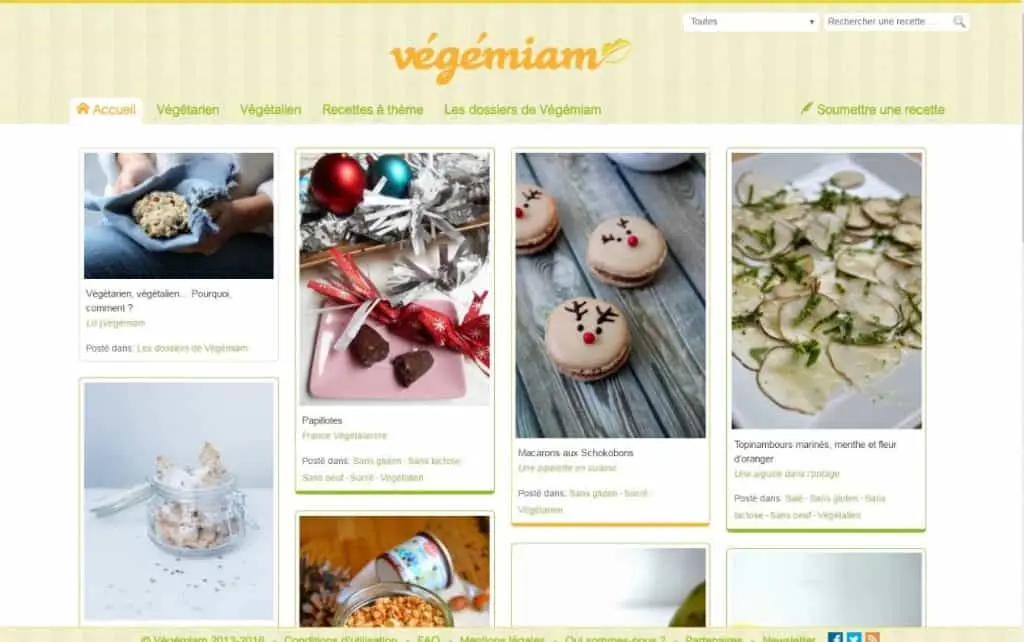 The 40 best sites for vegetarian and vegan cuisine &#8211; Happiness and health