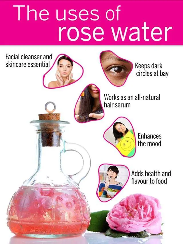 The amazing benefits of rose water