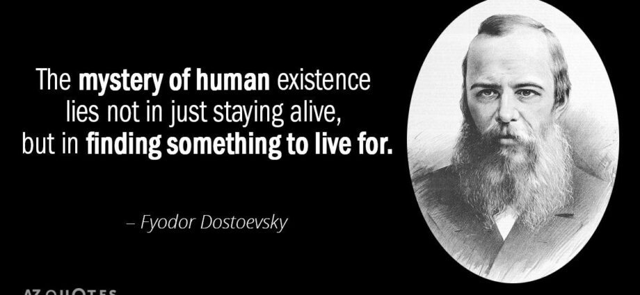 The best quotes of Dostoevsky about the life and the spiritual world of man