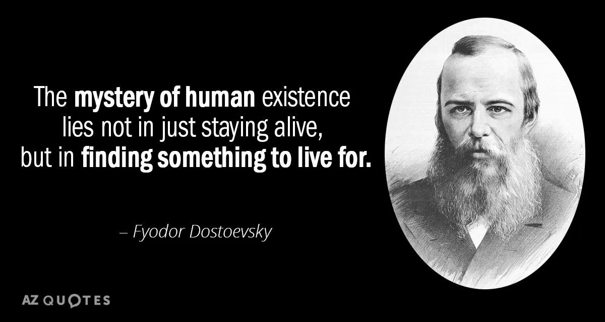 The best quotes of Dostoevsky about the life and the spiritual world of man