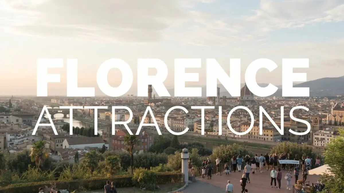 The main attractions of Florence: photo, video