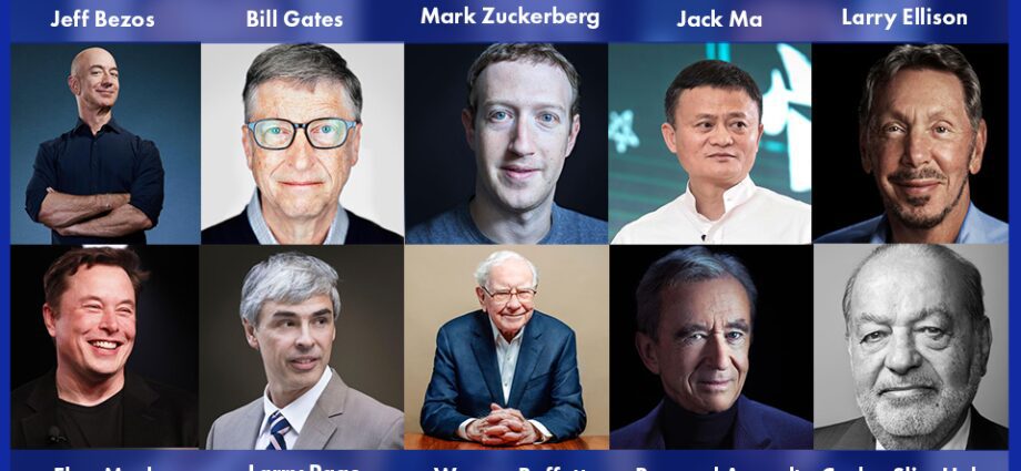 The most famous businessmen in the world: men and women