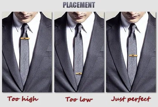 Tie clip: how to wear, tips and rules