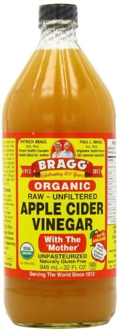 Treat your vaginal yeast infection with apple cider vinegar