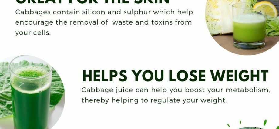 What are the benefits of cabbage juice? &#8211; Happiness and health