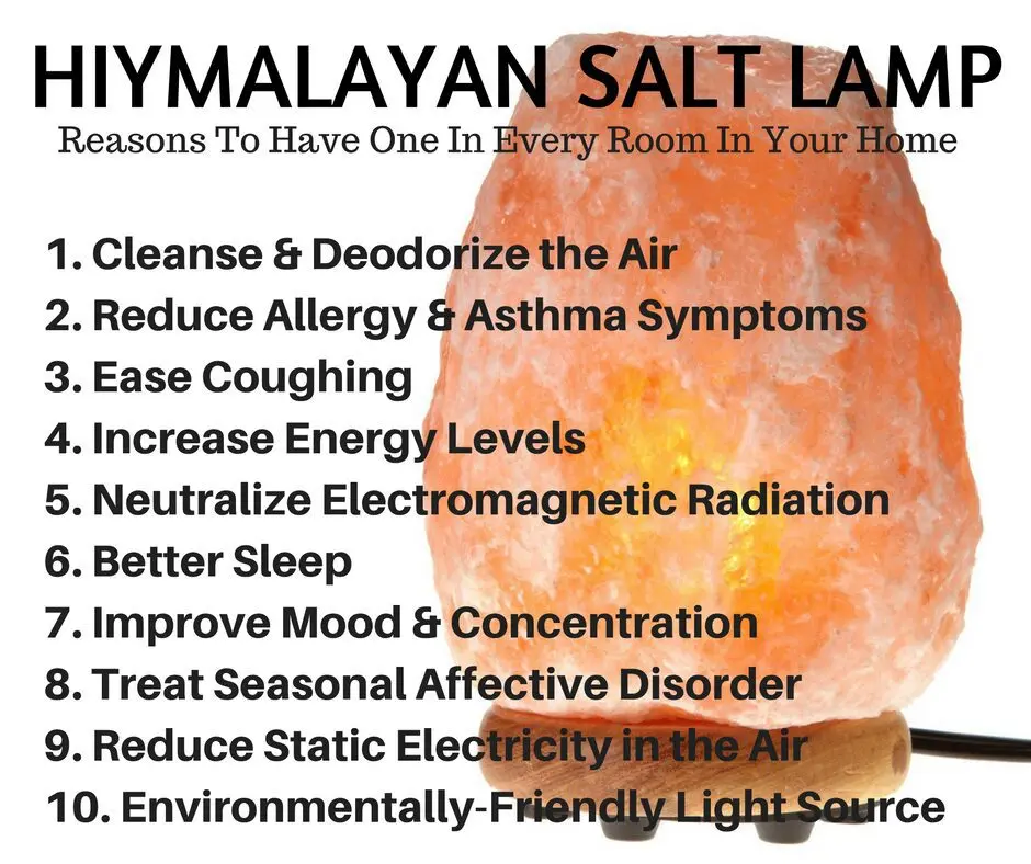 What are the benefits of salt crystal lamps? &#8211; Happiness and health