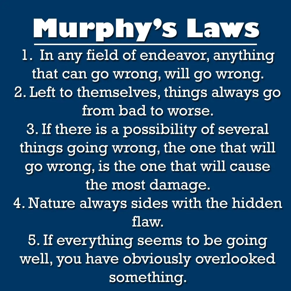 What is Murphy&#8217;s Law and how does it work in life
