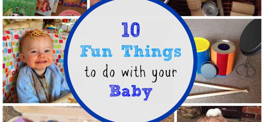 10 outings to do with baby during the summer