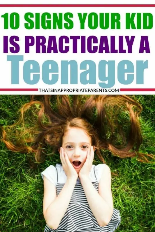 10 signs that there is a teenager in your house