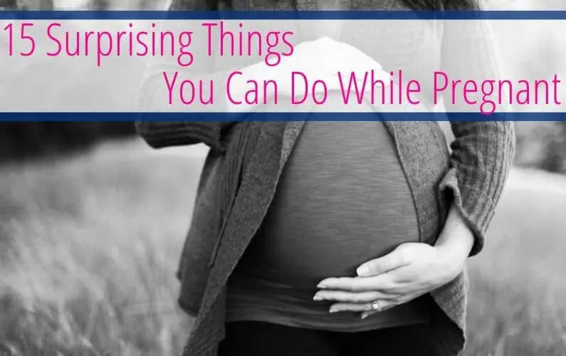 15 amazing things they did while pregnant