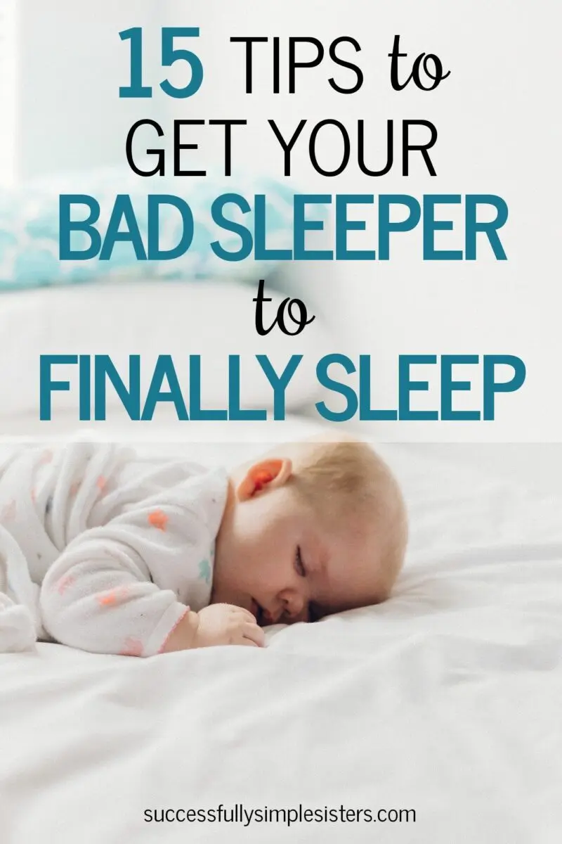 15 tips for getting your baby to sleep quickly