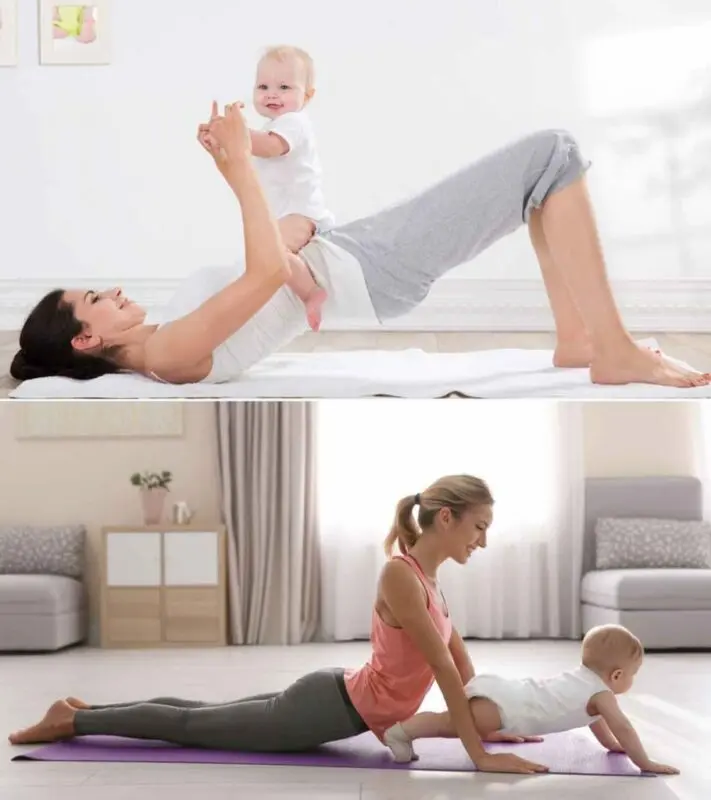 5 ways to exercise with your baby