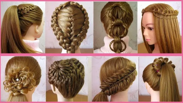 8 hairstyles for girls inspired by the Star Wars saga (slide)