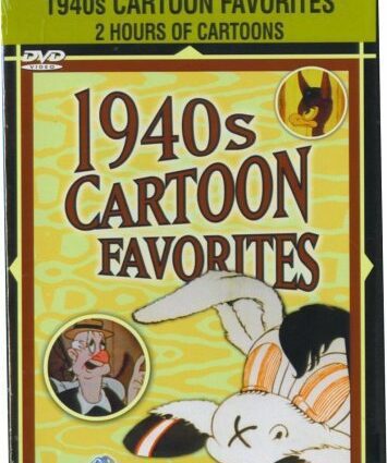 Egy DVD kedvenc rajzfilmjeikkel