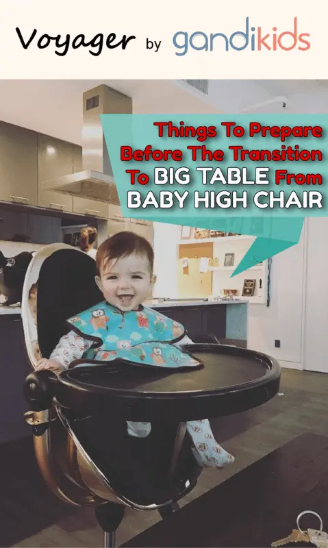 Baby at the big table