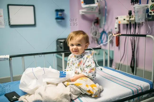 Baby in the emergency room