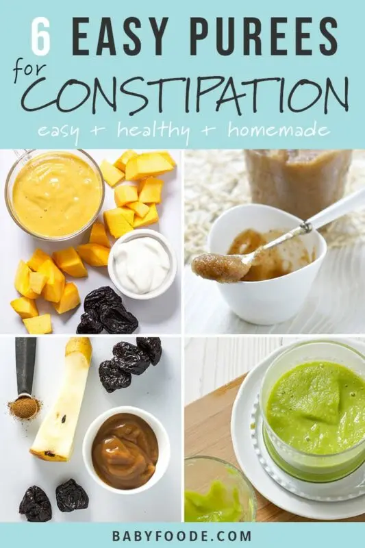 Baby is constipated: what milk, what food?