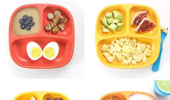 Śniadanie dla dziecka w wieku od 1 do 2 lat