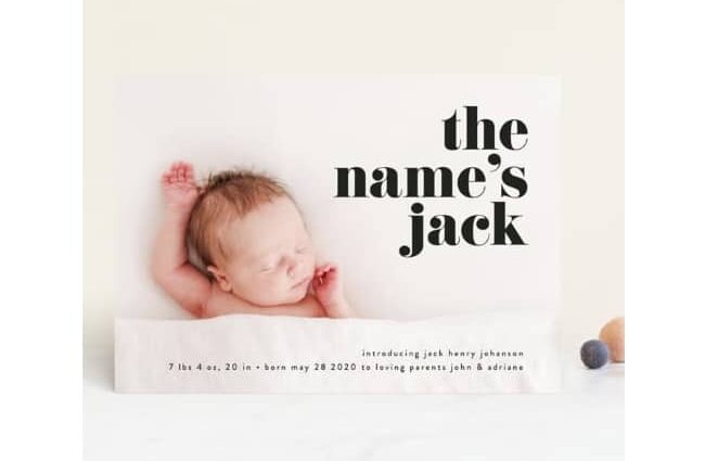 Birth announcement: how to go about it?