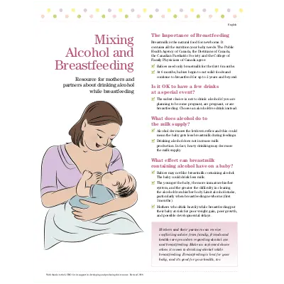 Breastfeeding and alcohol: what are the dangers?