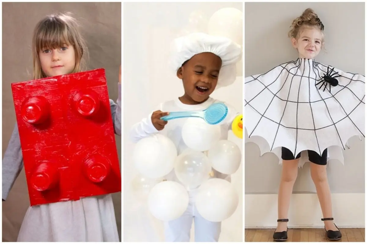 Carnival: 10 easy-to-make children&#8217;s costumes (slide)