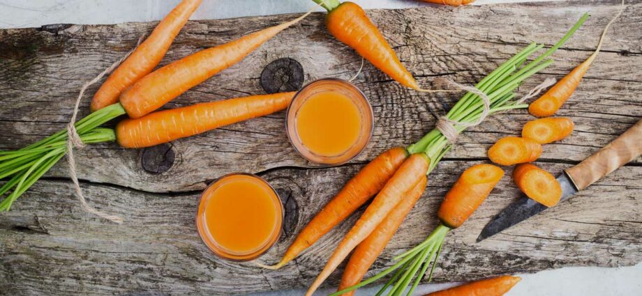 Carrots, a healthy food for the whole family!