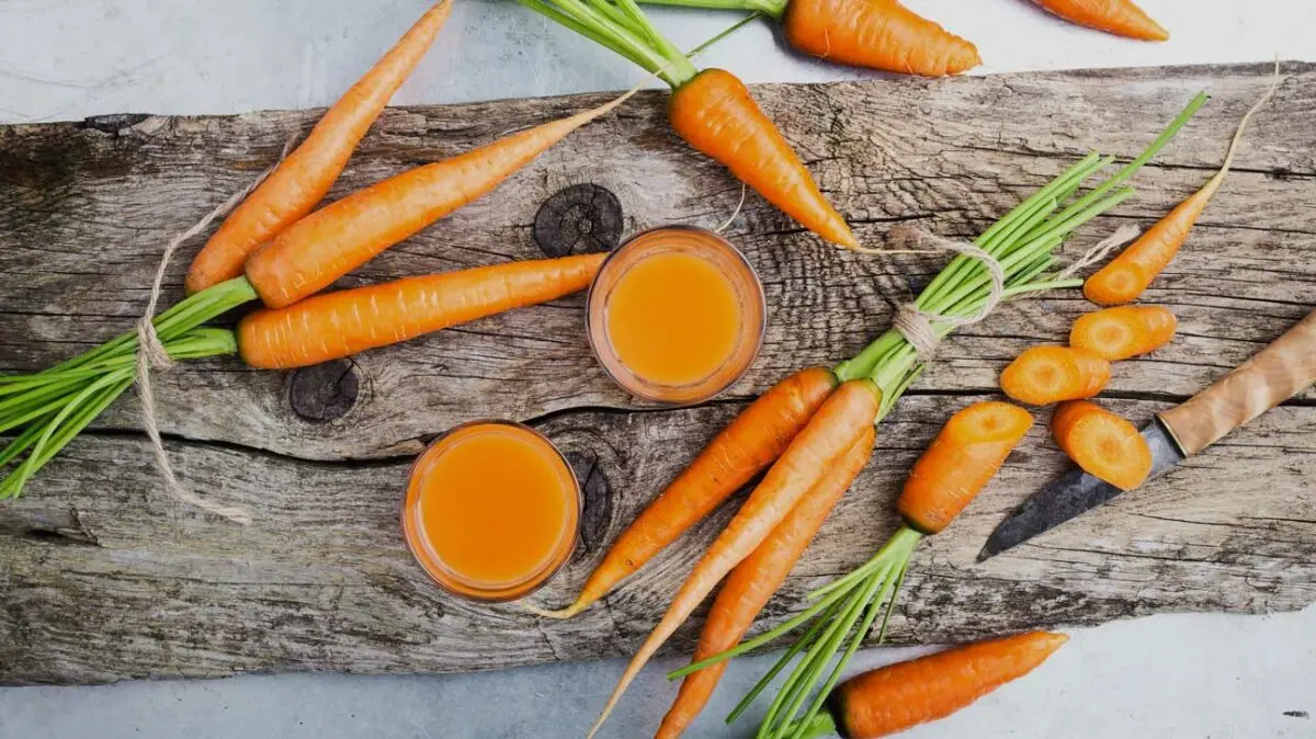 Carrots, a healthy food for the whole family!