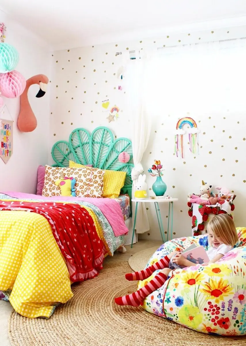 Children&#8217;s room: retro is trendy!