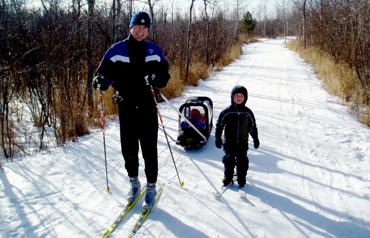 Cross-country skiing for children